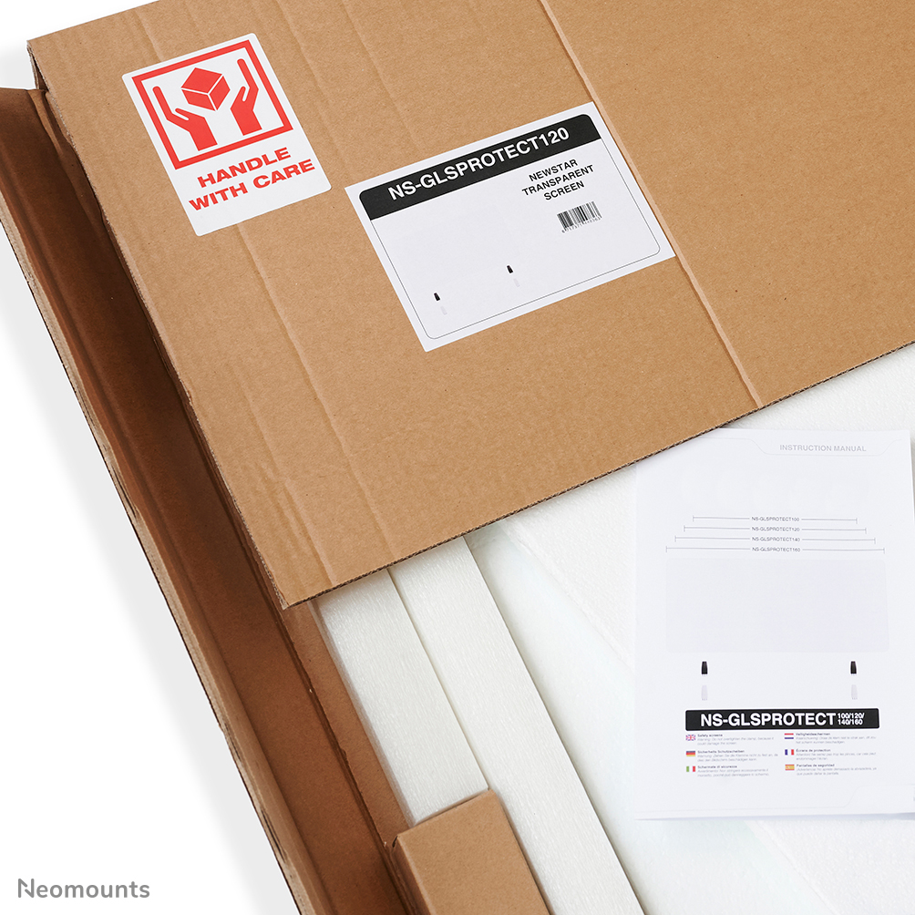 Neomounts by Newstar Transparenter Schutzschirm